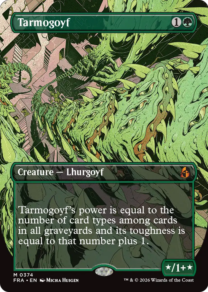 Tarmogoyf (Borderless) [Reality Fracture]