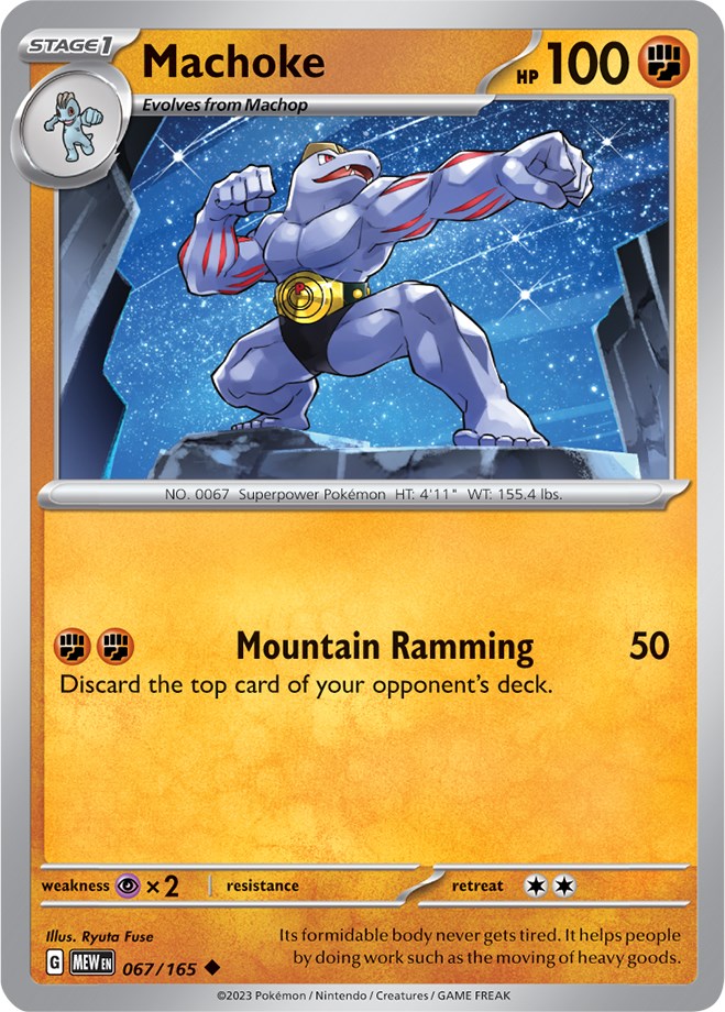 Machoke (067/165) [Scarlet & Violet 151]