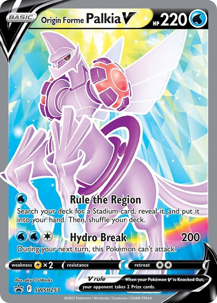 Origin Forme Palkia V (SWSH253) [Sword & Shield: Black Star Promos]