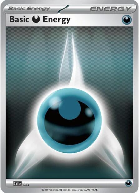 Basic Darkness Energy (023) [Scarlet & Violet: Black Bolt]