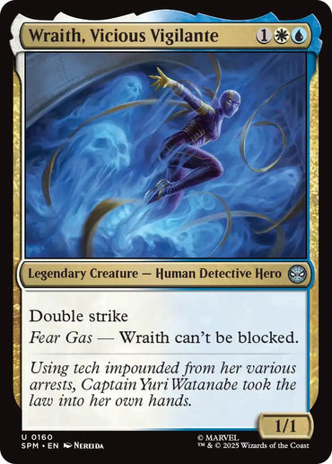 Wraith, Vicious Vigilante [Marvel's Spider-Man]