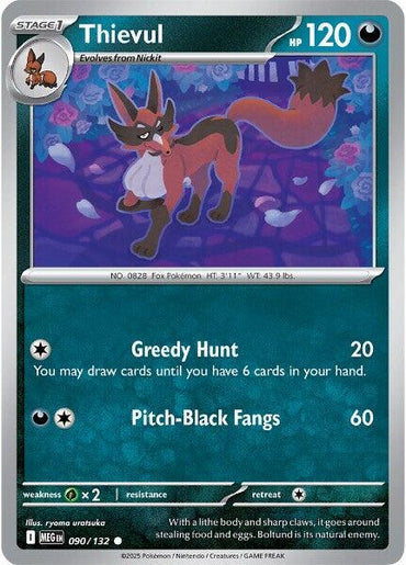 Thievul (090/132) [Mega Evolution: Base Set]