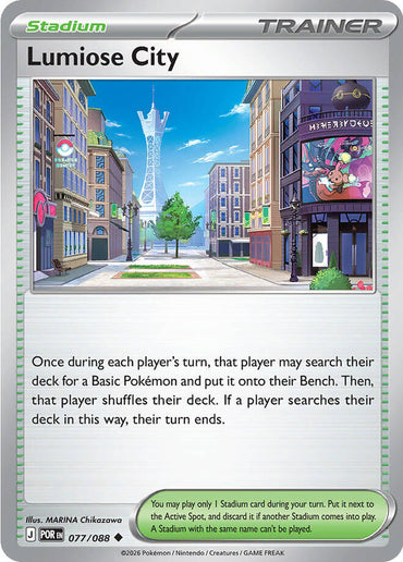 Lumiose City (077/088) [Mega Evolution: Perfect Order]