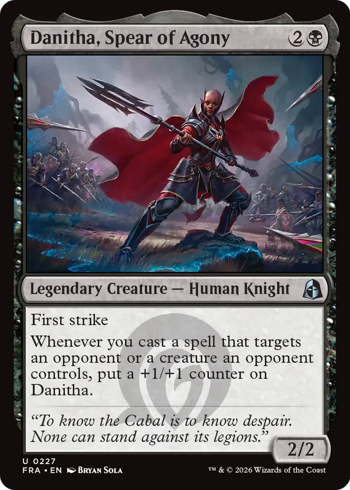 Danitha, Spear of Agony [Reality Fracture]
