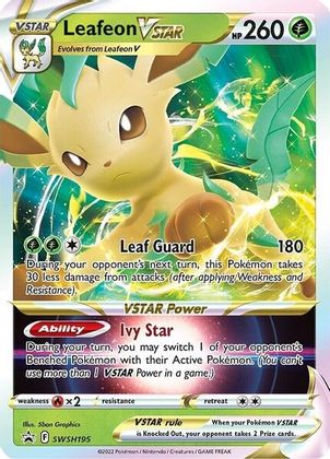 Leafeon VSTAR (SWSH195) [Sword & Shield: Black Star Promos]