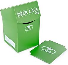 ULTIMATE GUARD DECK CASE 100+ STANDARD SIZE GREEN