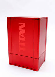 BOX GODS: TITAN DECK BOX: RED