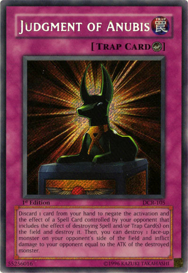 Judgment of Anubis [DCR-105] Secret Rare