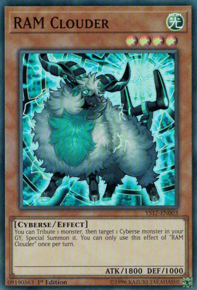 RAM Clouder [YS17-EN003] Super Rare