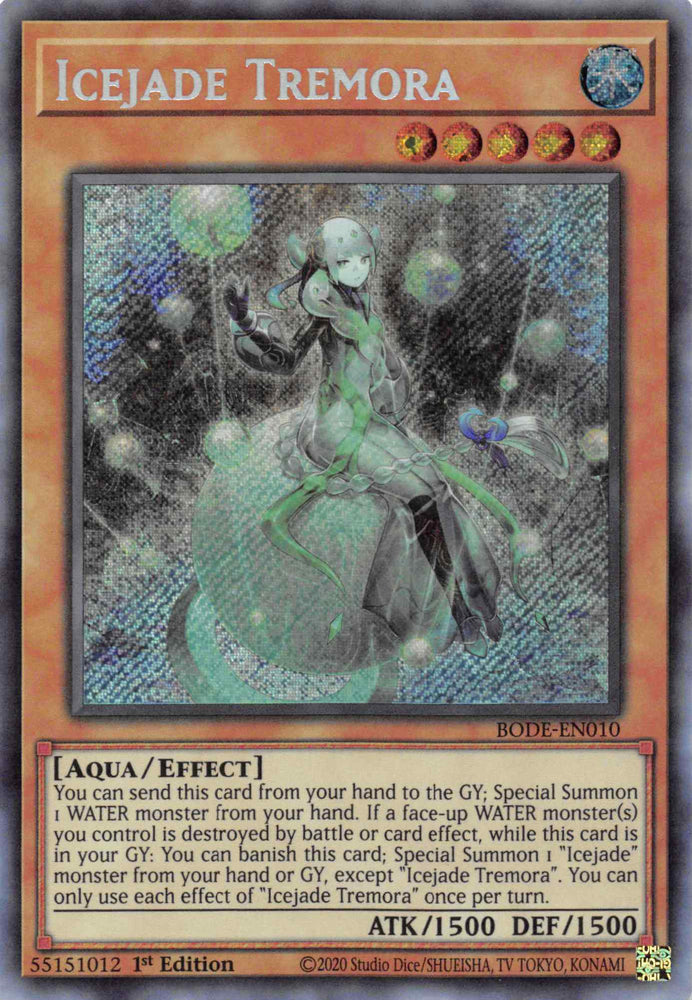 Icejade Tremora [BODE-EN010] Secret Rare