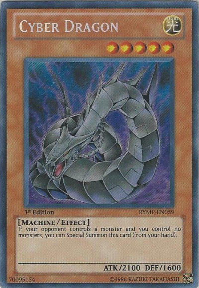 Cyber Dragon [RYMP-EN059] Secret Rare