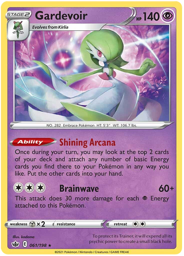 Gardevoir (061/198) [Sword & Shield: Chilling Reign]