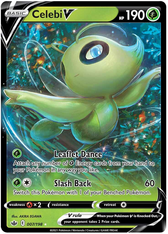 Celebi V (007/198) [Sword & Shield: Chilling Reign]