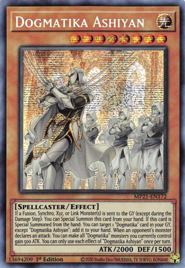 Dogmatika Ashiyan [MP21-EN172] Prismatic Secret Rare