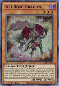 Red Rose Dragon (Green) [LDS2-EN108] Ultra Rare