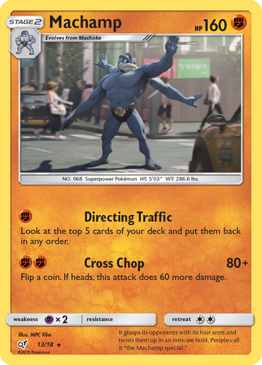 Machamp (13/18) [Sun & Moon: Detective Pikachu]