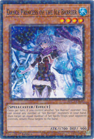 Dance Princess of the Ice Barrier (Duel Terminal) [HAC1-EN050] Common