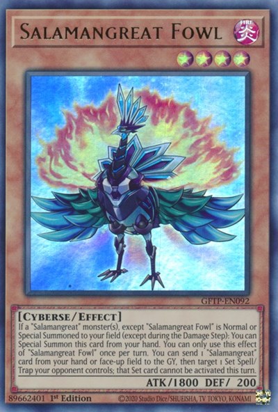 Salamangreat Fowl [GFTP-EN092] Ultra Rare