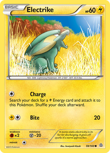 Electrike (59/160) [XY: Primal Clash]